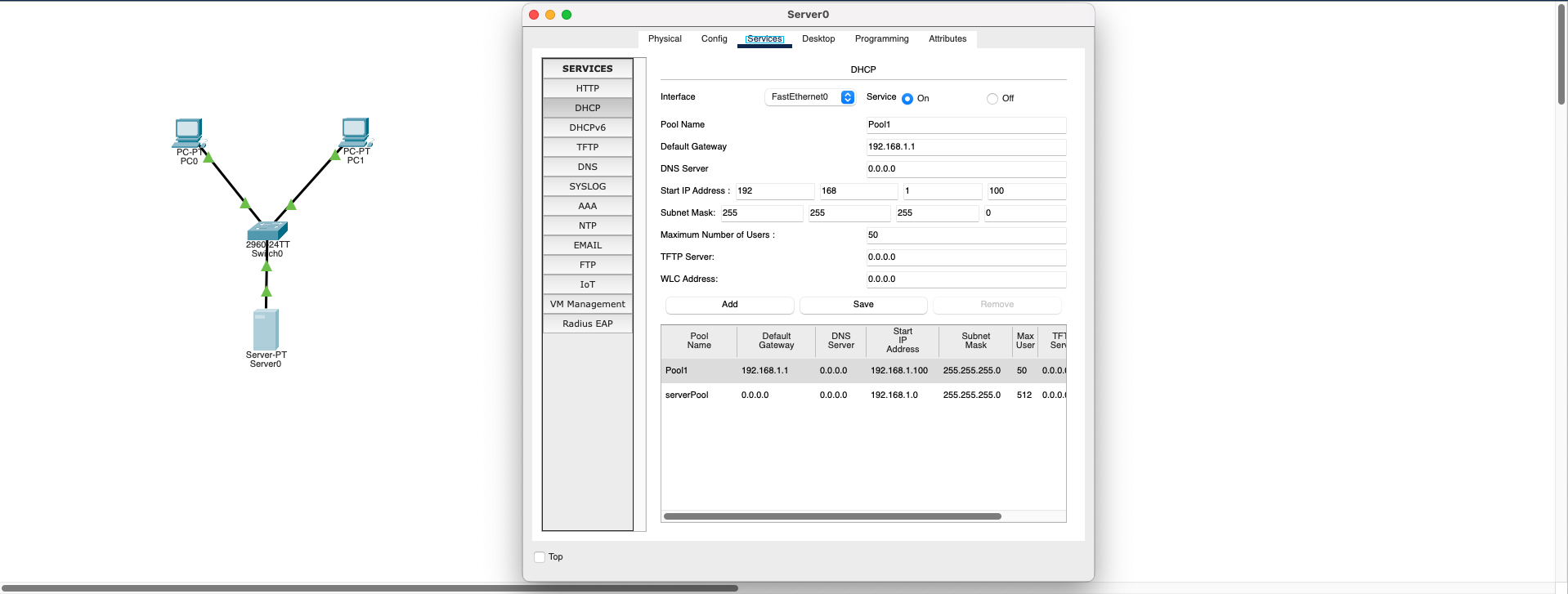 DHCP Gateway Fixed